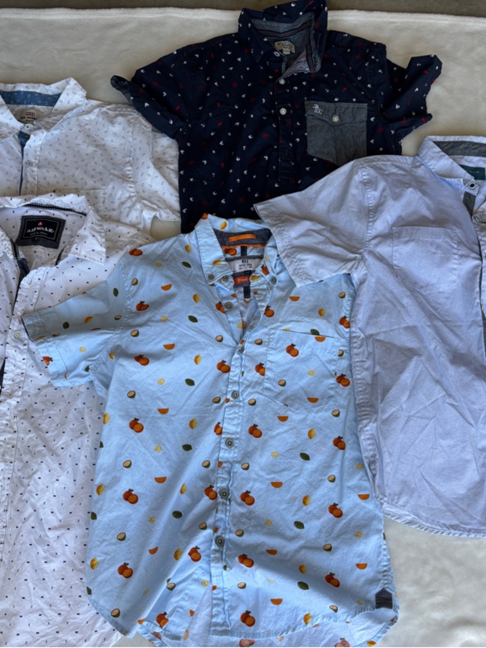 Boys 14-16 or men’s small button down shirt - purchase as bundle 5 total shirts
